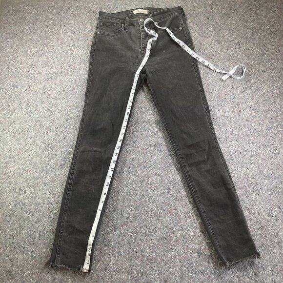 Madewell Womens 10" High Rise Skinny Jeans Size 25 - Picture 3 of 16